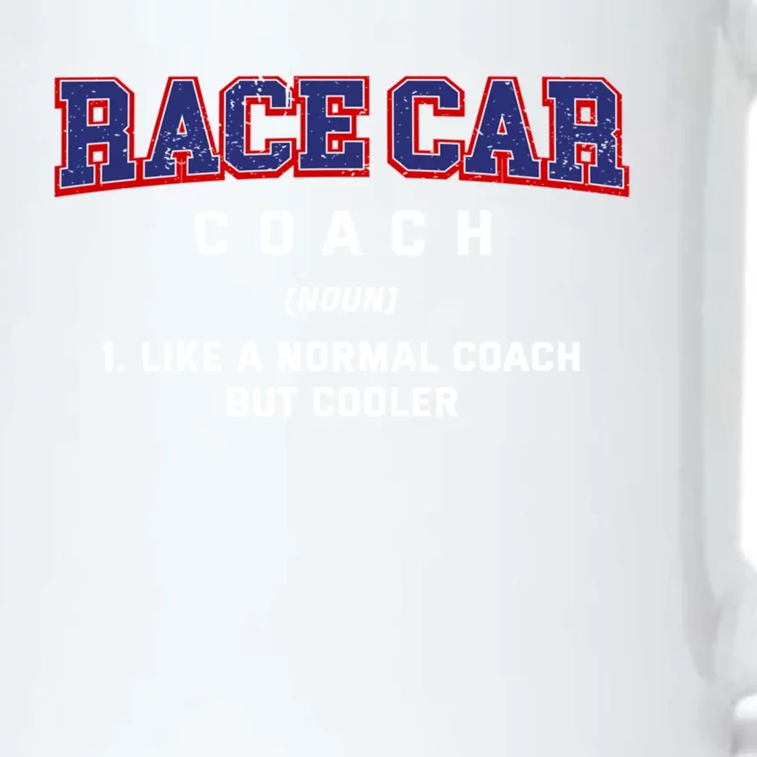 Race Car Coach Definition Funny Auto Racing Humor Sports Car Gift Black Color Changing Mug