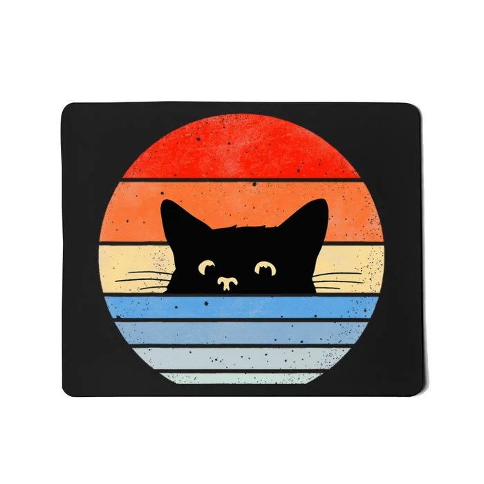 Retro Cat Cat Lover Cat Owner Cute Cat Mousepad