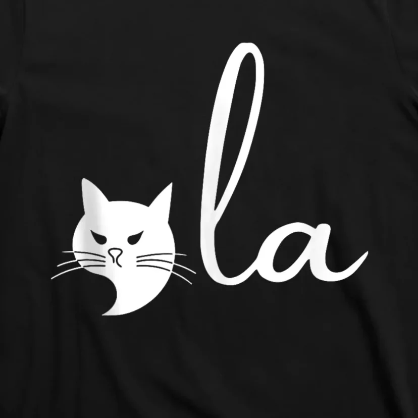 Retro Cat Comma La Kamala Harris For President 2024 Election T-Shirt