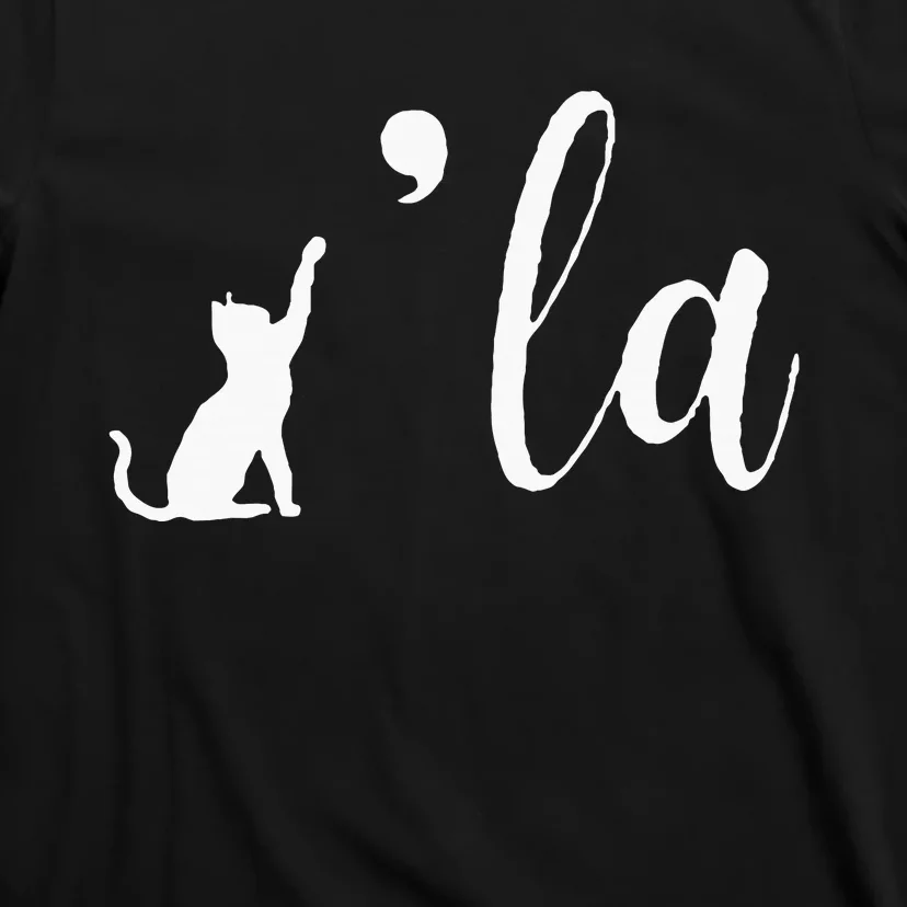 Retro Cat Comma La Comma La Funny 2024 T-Shirt