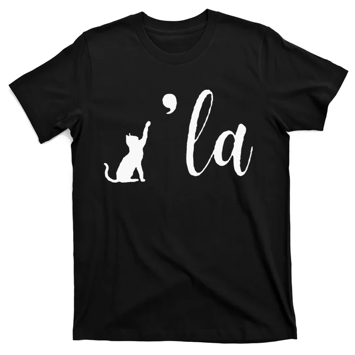 Retro Cat Comma La Comma La Funny 2024 T-Shirt