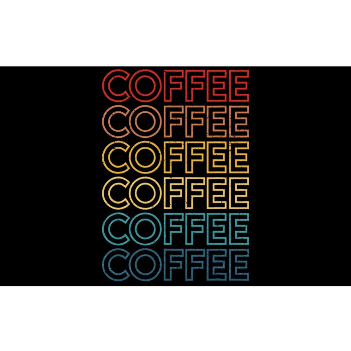 Retro Coffee Coffee Coffee Art Vintage Coffee Addicts Bumper Sticker