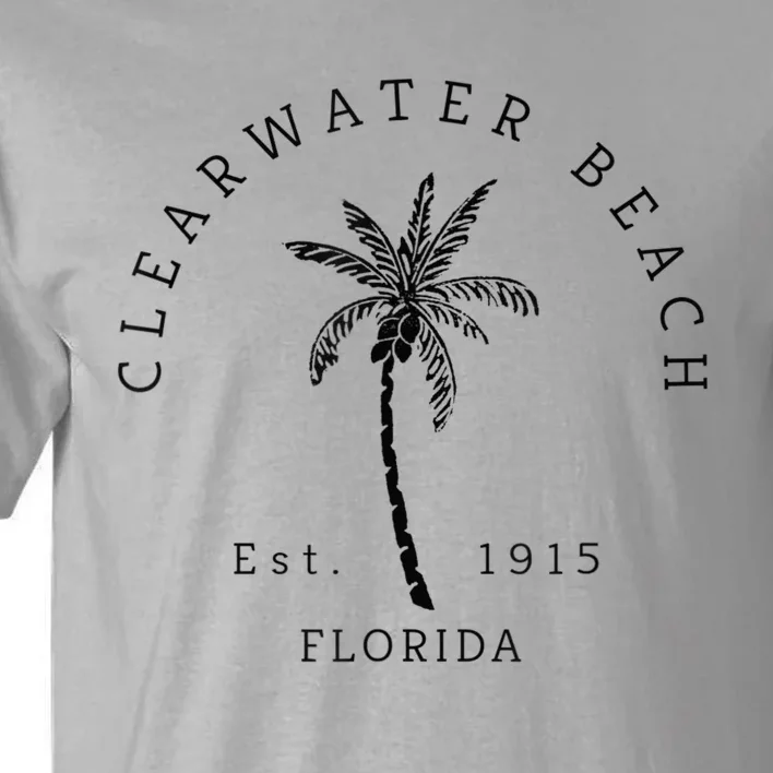 Retro Cool Clearwater Beach Original Florida Beaches Tall T-Shirt