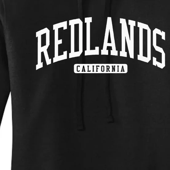 Redlands California Ca College University Style Women's Pullover Hoodie