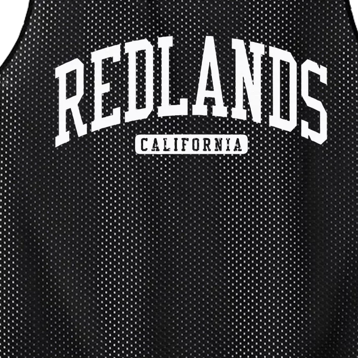 Redlands California Ca College University Style Mesh Reversible Basketball Jersey Tank