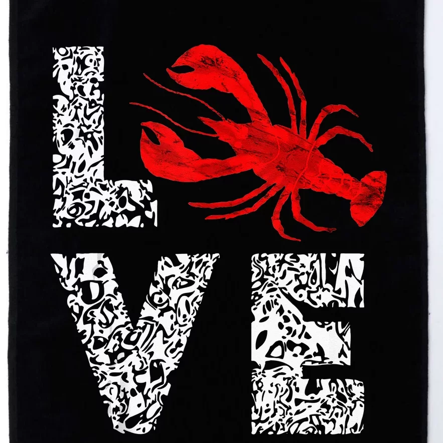 River Cajun Crawfish Crayfish Seafood Crab Boils Ditch Bugs Platinum Collection Golf Towel