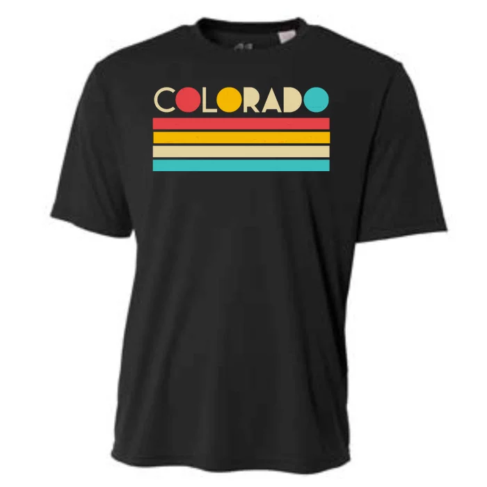 Retro Colors Colorado Cooling Performance Crew T-Shirt