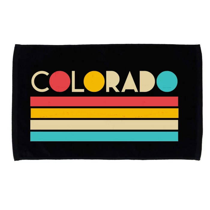 Retro Colors Colorado Microfiber Hand Towel