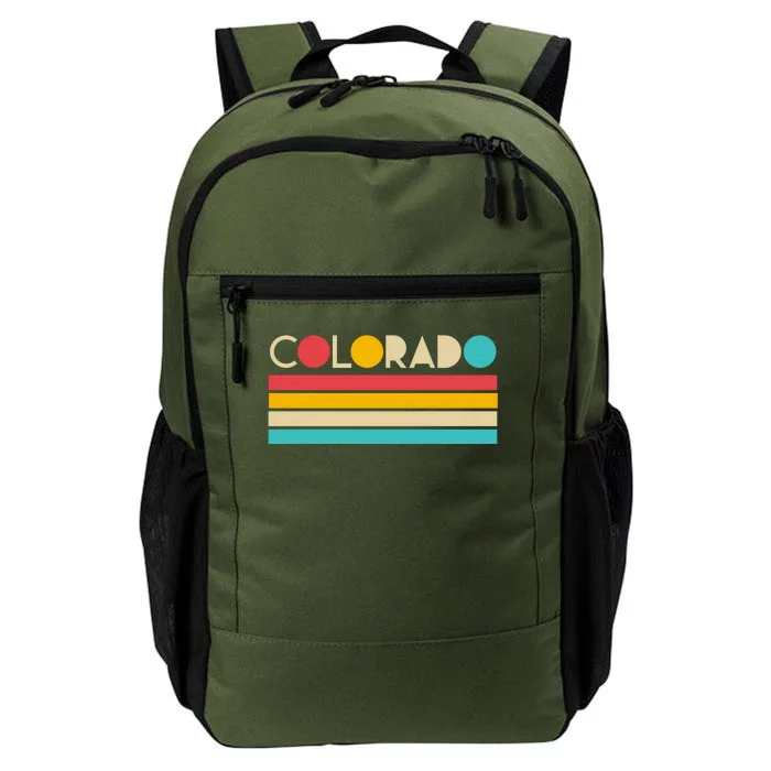 Retro Colors Colorado Daily Commute Backpack