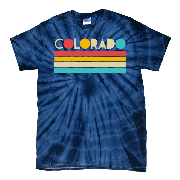 Retro Colors Colorado Tie-Dye T-Shirt