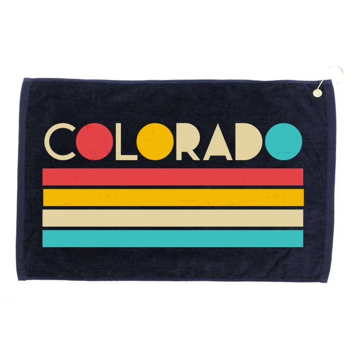 Retro Colors Colorado Grommeted Golf Towel