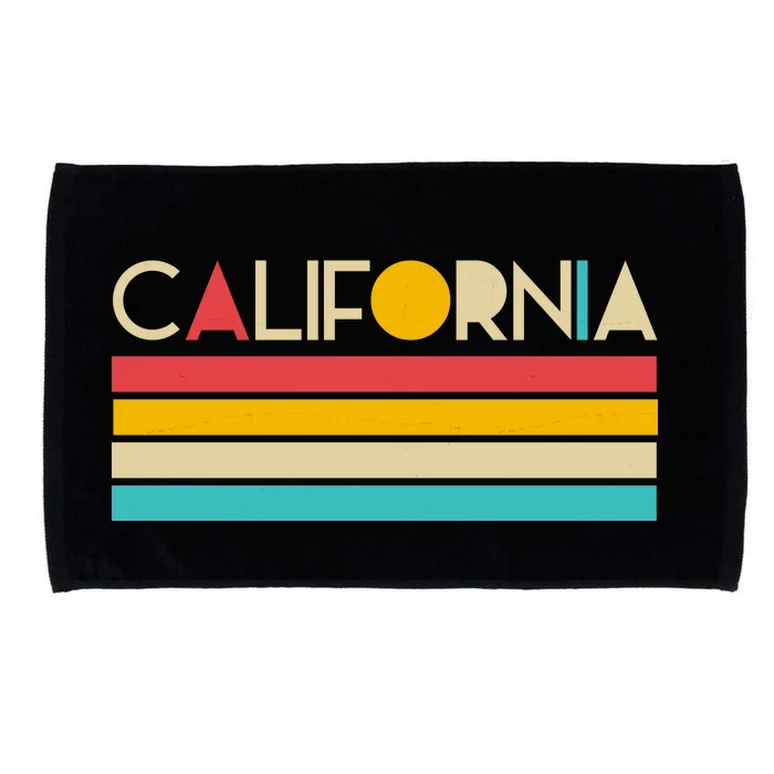 Retro Colors California Microfiber Hand Towel