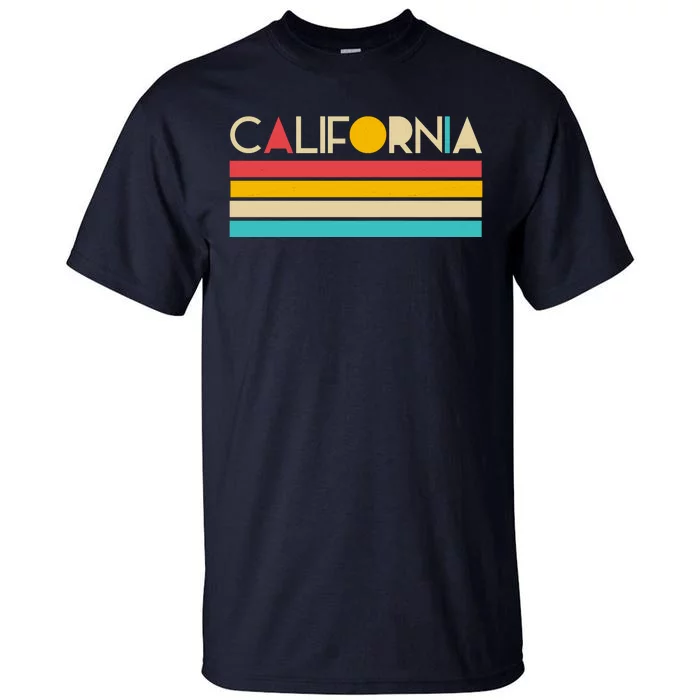 Retro Colors California Tall T-Shirt