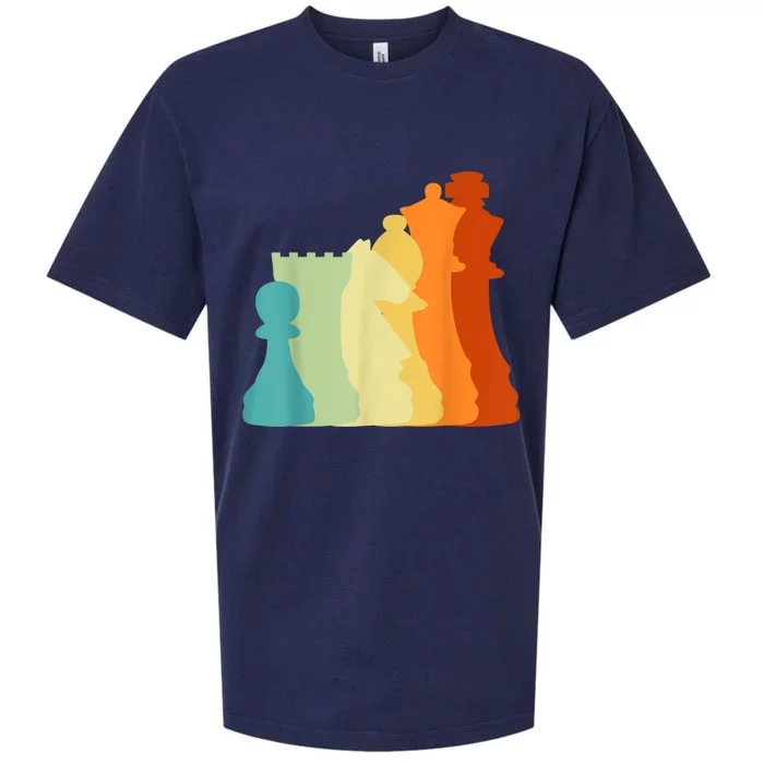 Retro Chess , Chess Player, Chess Sueded Cloud Jersey T-Shirt