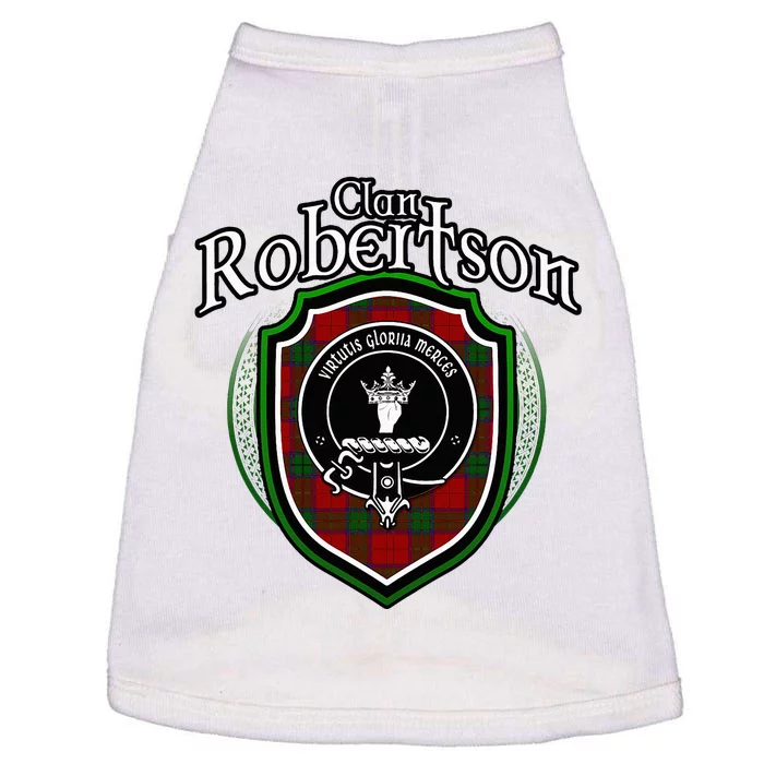 Robertson Clan Crest Scottish Clan Robertson Family Badge Doggie Tank