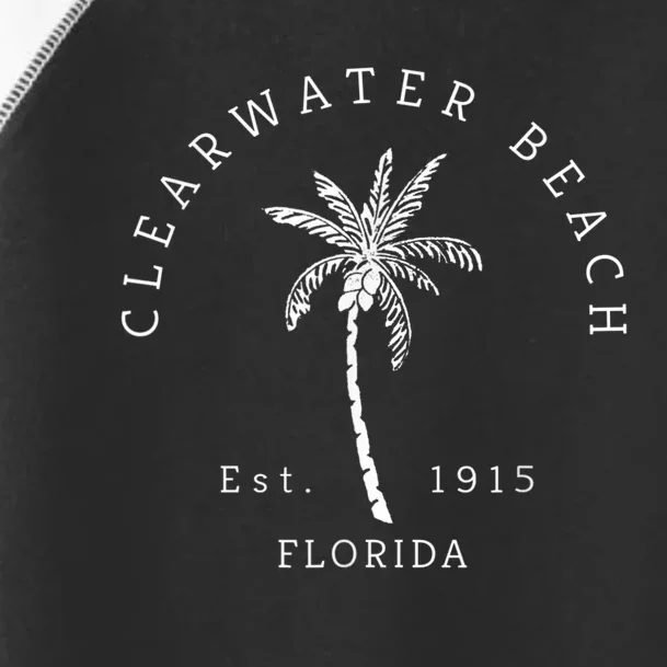 Retro Cool Clearwater Beach Mens Womens Florida Toddler Fine Jersey T-Shirt