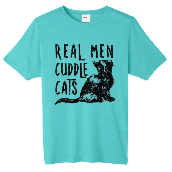 Real Cuddle Cats Funny Cat Lovers ChromaSoft Performance T-Shirt