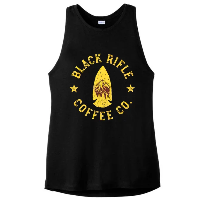 Rifle Coffee Company Arrowhead Ladies Tri-Blend Wicking Tank