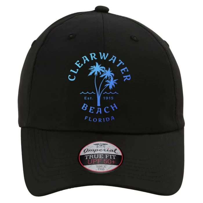 Retro Cool Clearwater Beach Original Florida Beach Palm Tree Gift The Original Performance Cap