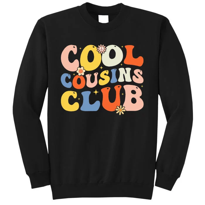 Retro Cool Cousin Club Cousin Squad Crew Matching Family Sweatshirt