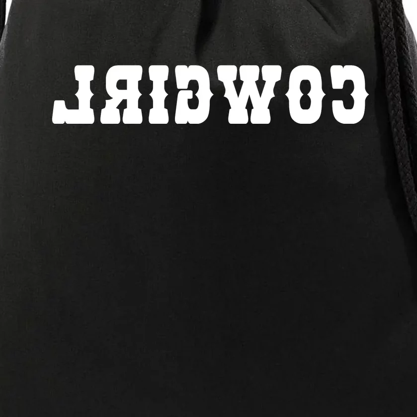 REVERSE Cowgirl Classic Logo Drawstring Bag