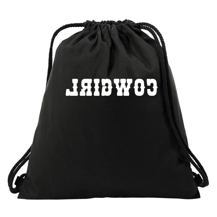 REVERSE Cowgirl Classic Logo Drawstring Bag