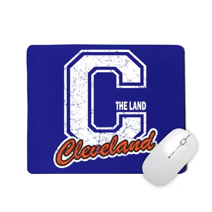 Retro Cleveland Cute Gift For People Who Love Cleveland The Land Gift Mousepad