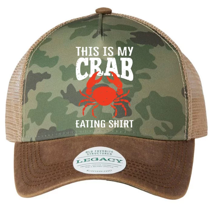 Red Crab, Crab, Crab Lover Legacy Tie Dye Trucker Hat