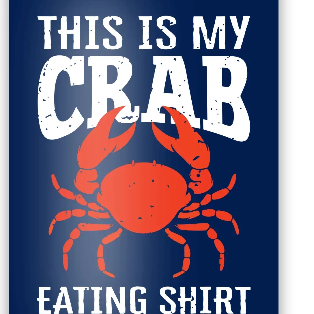 Red Crab, Crab, Crab Lover Poster