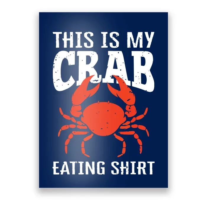 Red Crab, Crab, Crab Lover Poster