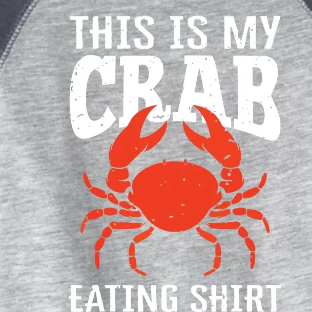 Red Crab, Crab, Crab Lover Toddler Fine Jersey T-Shirt