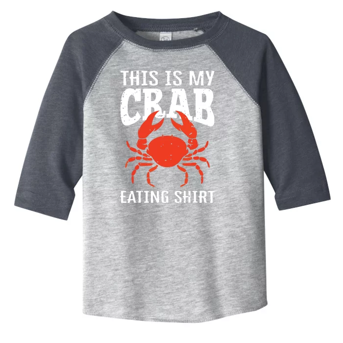 Red Crab, Crab, Crab Lover Toddler Fine Jersey T-Shirt