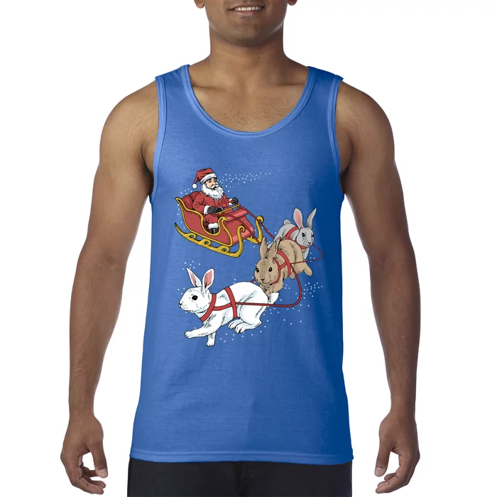 Rabbit Christmas Cool Gift Tank Top