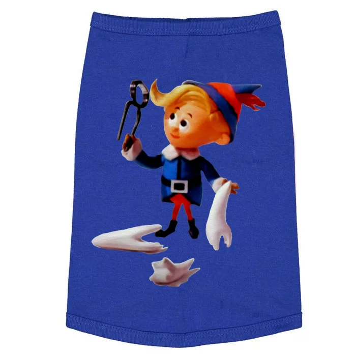 Retro Christmas Dentist Hermey The Elf Cool Gift Doggie Tank