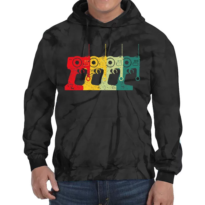 RC Car Drivers Funny RC Car Racing Lovers Enthusiasts Tie Dye Hoodie