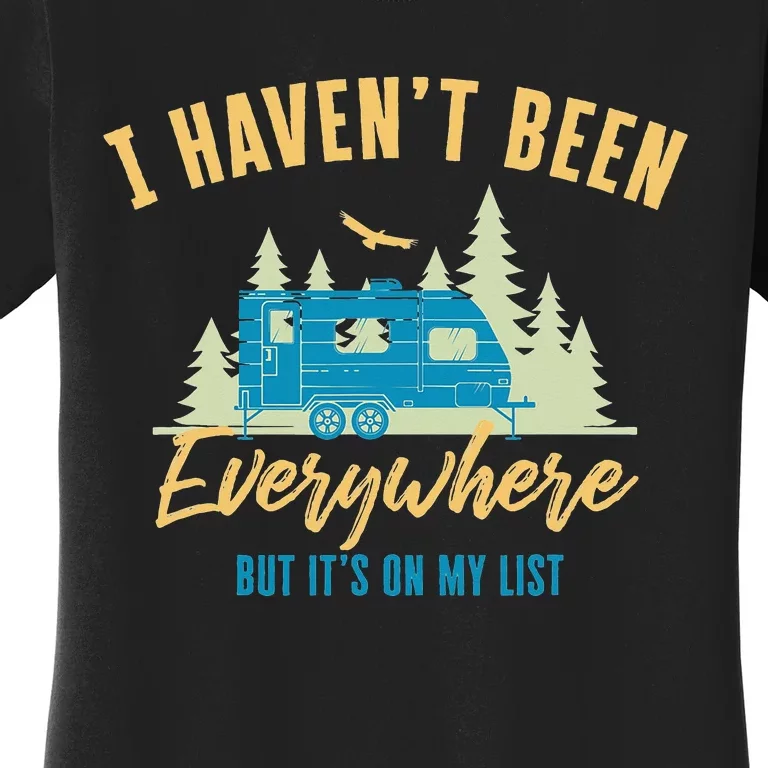 RV Camping Design for Cool Camper who travel a lot Women's T-Shirt