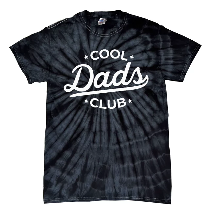 Retro Cool Dads Club Funny Dad Pocket Tie-Dye T-Shirt