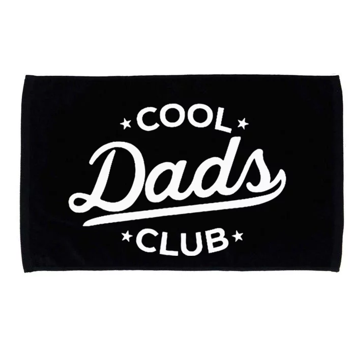 Retro Cool Dads Club Funny Dad Pocket Microfiber Hand Towel