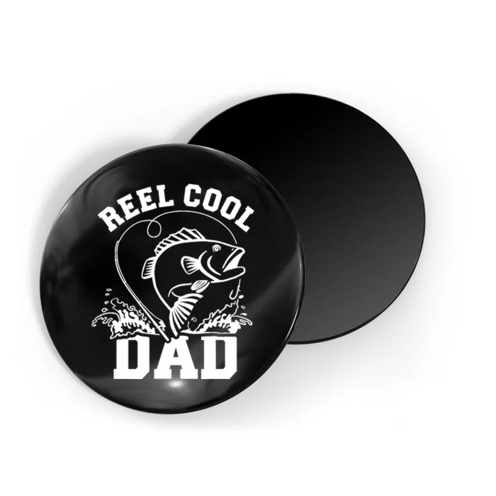 Reel cool dad fishing Magnet