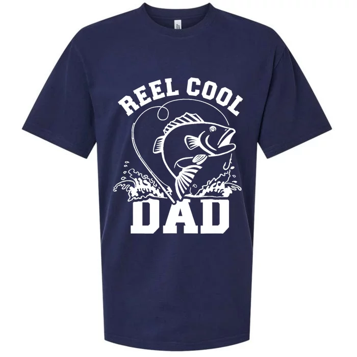 Reel cool dad fishing Sueded Cloud Jersey T-Shirt