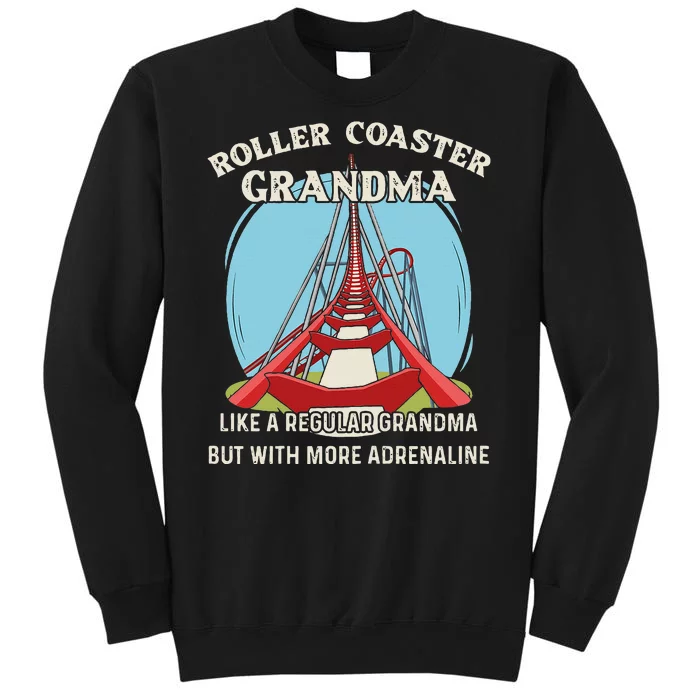 Roller Coaster Design For Your Roller Coaster Grandma Sweatshirt