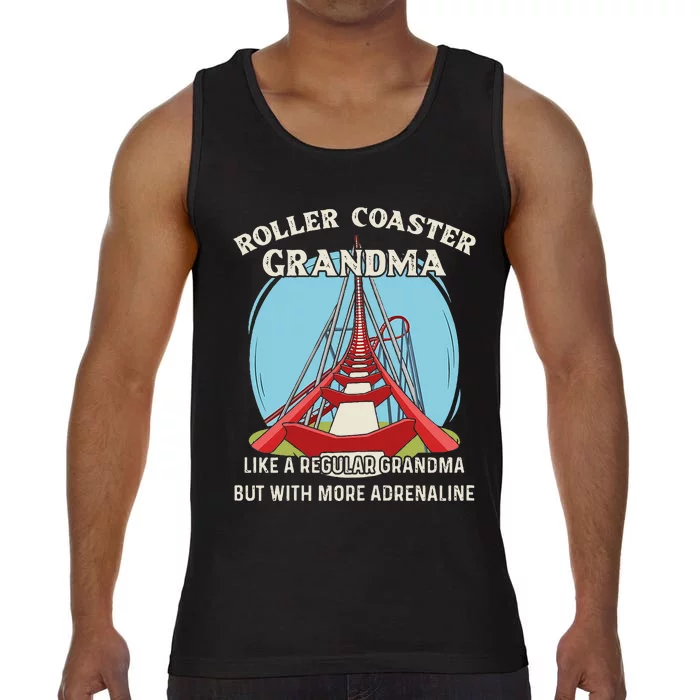 Roller Coaster Design For Your Roller Coaster Grandma Comfort Colors® Tank Top