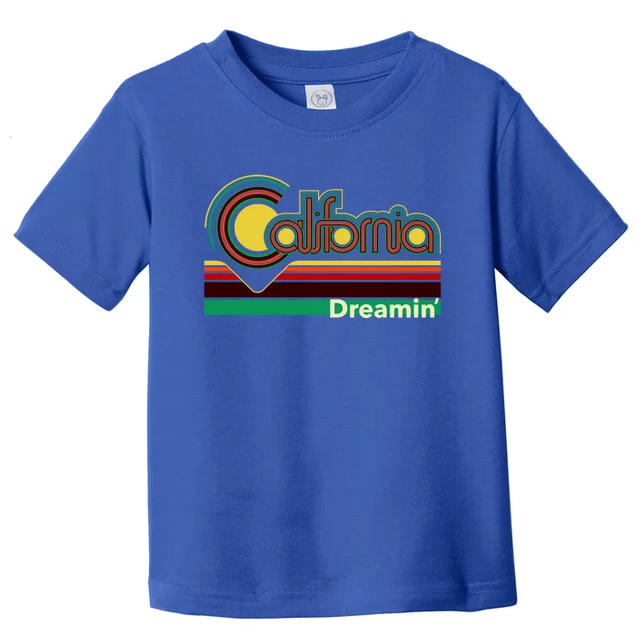 Retro California Dreamin Toddler T-Shirt