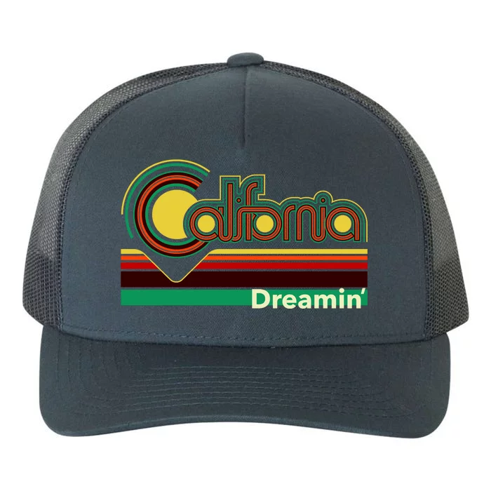 Retro California Dreamin Yupoong Adult 5-Panel Trucker Hat