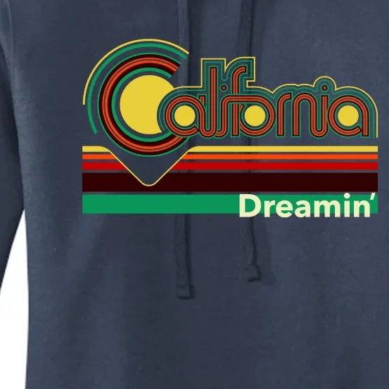 Retro California Dreamin Women's Pullover Hoodie