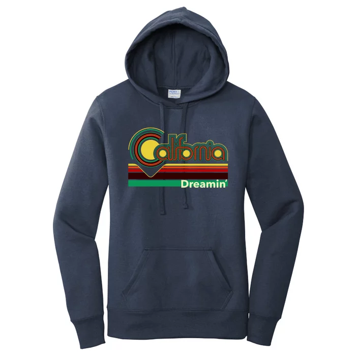 Retro California Dreamin Women's Pullover Hoodie