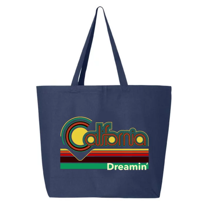 Retro California Dreamin 25L Jumbo Tote