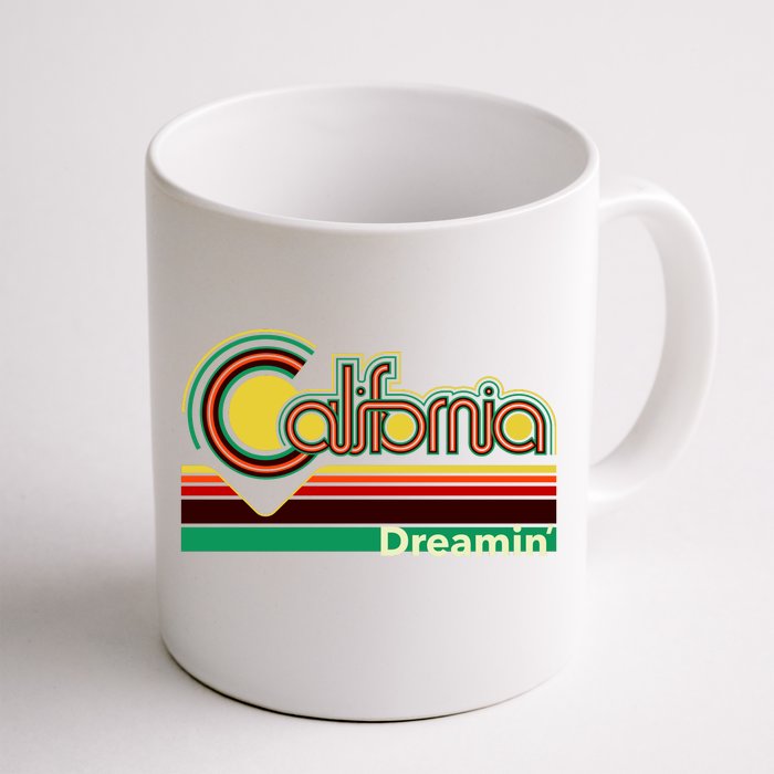 Retro California Dreamin Front & Back Coffee Mug