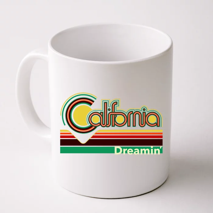 Retro California Dreamin Front & Back Coffee Mug