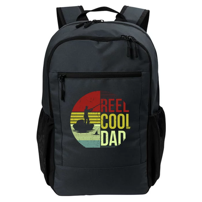 Reel Cool Dad Funny Fishing Fish Daily Commute Backpack